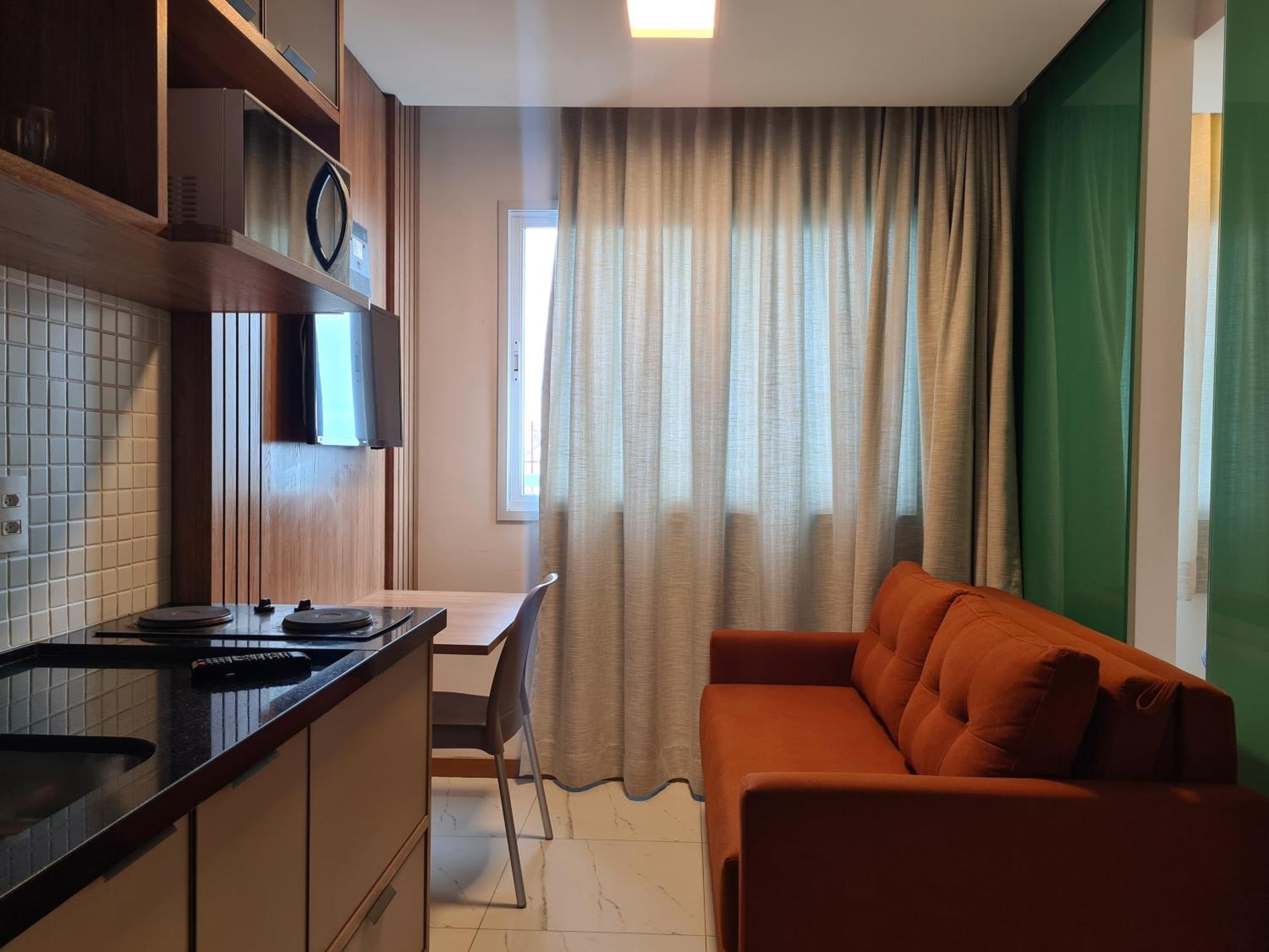 Apartamento Loft Aconchegante, Vista Mar Lateral, Vaga Privativa Salvador